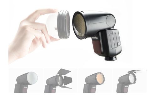 פלאש Godox V1-O למצלמות Olympus/Panasonic