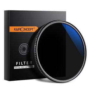 פילטר - K&F Concept 62mm Nano-X Variable Fader ND8+CPL