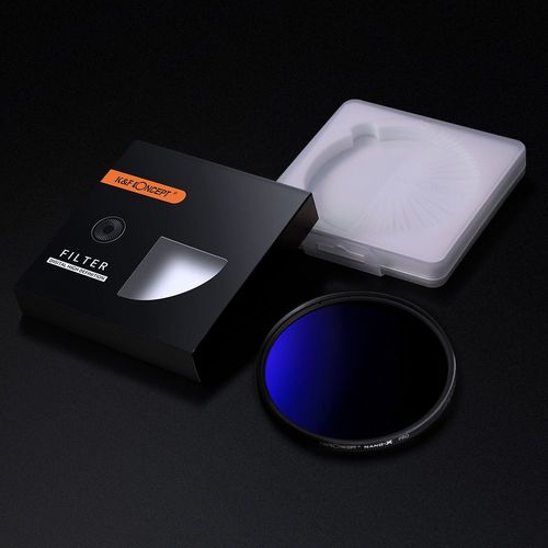 פילטר - K&F Concept 77mm Nano-X Variable Fader ND8+CPL