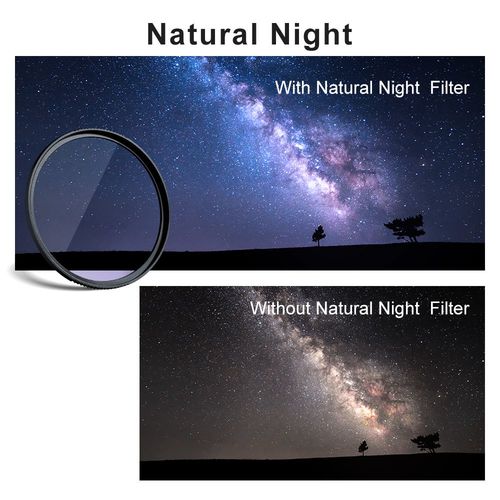 פילטר K&F Concept 52mm Nano-X PRO Natural Night