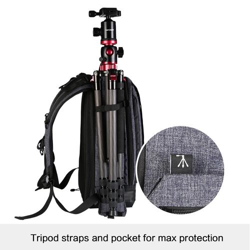 תיק גב לצילום - K&F Concept Large Camera Backpack for Travel Outdoor Photography KF13.044