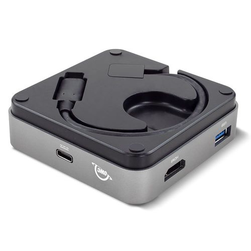  תחנת עגינה OWC USB-C Travel Dock V2