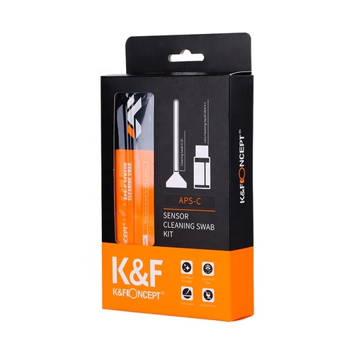 ערכת ניקוי לחיישן מצלמה K&F Concept 16mm Swab APS-C Sensor Cleaning Kit