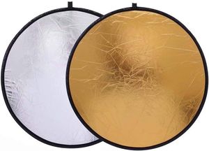 רפלקטור מתקפל דו צדדי Ultrablitz FRD2-30 Gold / Silver 30cm