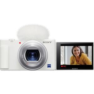 מצלמה קומפקטית לוולוגים Sony DSC-ZV1 (White)