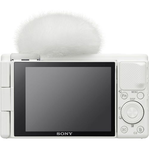 מצלמה קומפקטית לוולוגים Sony DSC-ZV1 (White)