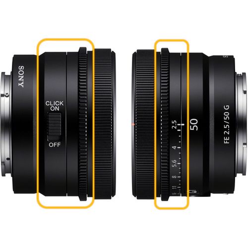 עדשה Sony FE 50mm f/2.5 G