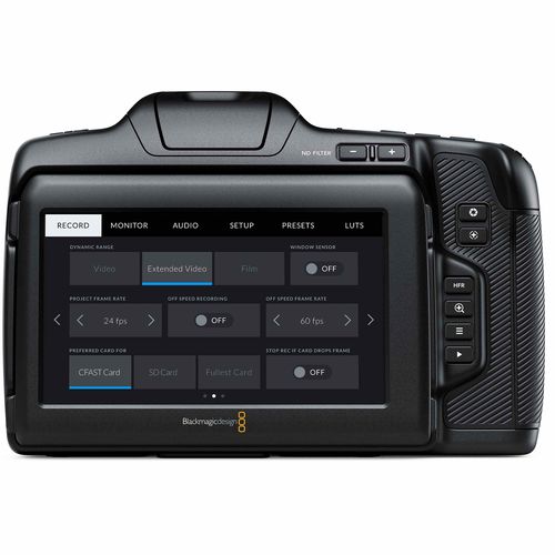 מצלמה Blackmagic Pocket Cinema Camera 6K Pro
