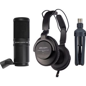 קיט לשידור חי Zoom ZDM-1 Podcast Mic Pack