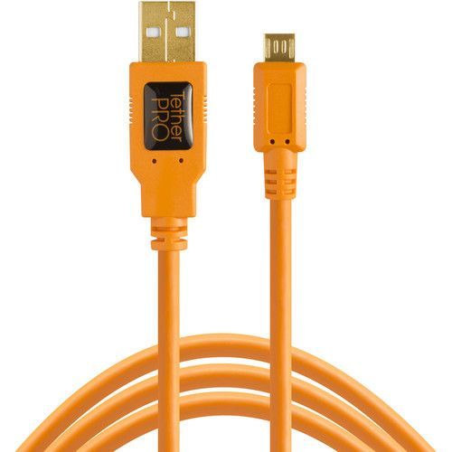 כבל Tether Tools TetherPro USB 2.0 A Male to Micro-B 5-Pin Cable