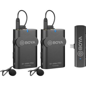 משדר מקלט אלחוטי לאנדרואיד BOYA BY-WM4 Pro K6