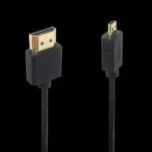 כבל וידאו HDMI Micro - HDMI Full באורך 60cm