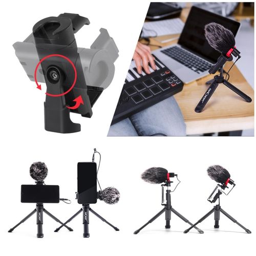 ערכת וולוגרים K&F Concept KF10.015 CMM-800 Micriphone & Tripod Vlogger kit