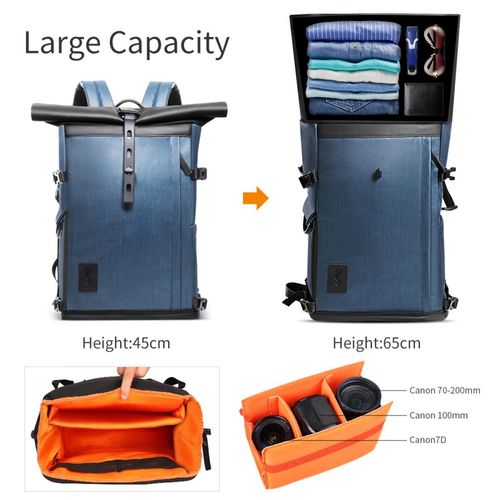 תיק גב - K&F Concept KF13.103 Camera Backpack (Blue)