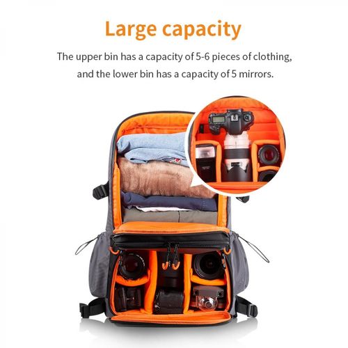 תיק צילום K&F Concept KF13.107 Multi-Function Camera Backpack