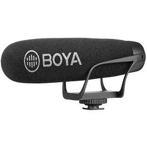 מיקרופון BOYA BY-BM2021 Camera-Mount Cardioid Shotgun