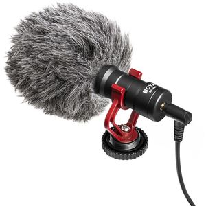 מיקרופון BOYA BY-MM1 Mini Cardioid Shotgun