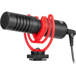 מיקרופון BOYA BY-MM1+ Ultracompact SuperCardioid Shotgun