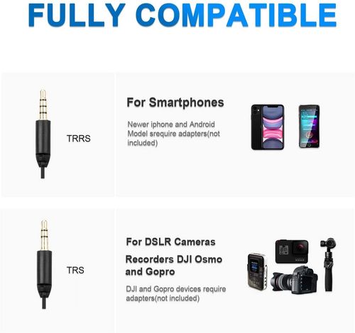 מיקרופון BOYA BY-MM1+ Ultracompact SuperCardioid Shotgun