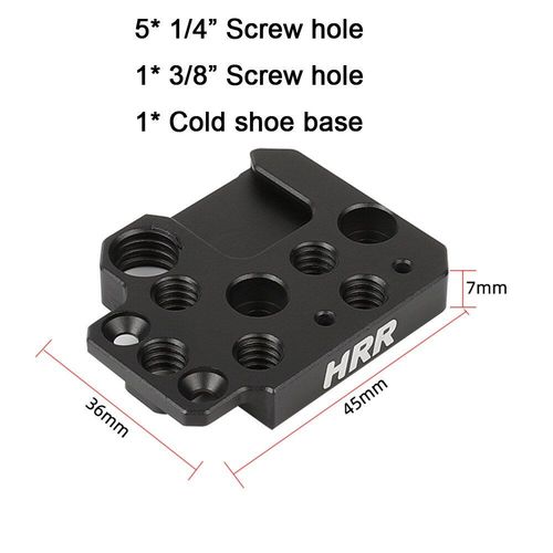 פלטה אוניברסלית לגימבל DJI Ronin S/SC/RSC/RSC2 Universal Mounting Plate