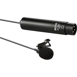 מיקרופון דש BOYA BY-M4C Cardioid Lavalier XLR Microphone