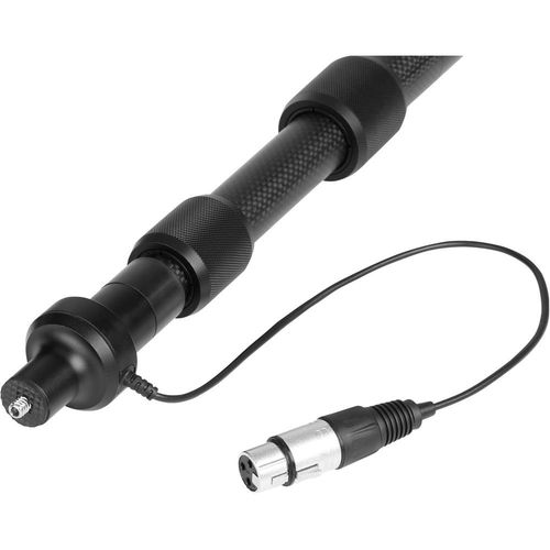 מוט בום עם כבל XLR מובנה BOYA BY-PB25 Universal Carbon Fiber Boompole