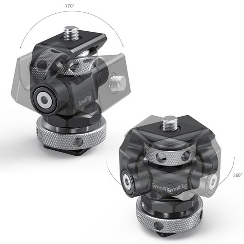 בסיס מסתובב למוניטור עם חיבור נעל קרה SmallRig 2905