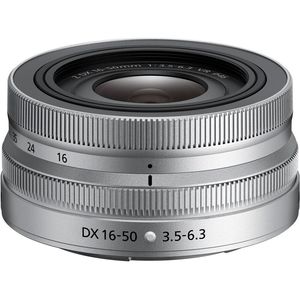 עדשה Nikon Nikkor Z DX 16-50mm F/3.5-6.3 VR (Silver)