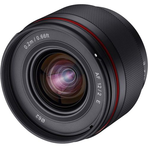 עדשה Samyang 12mm f/2.0 AF Compact Ultra-Wide for Sony E