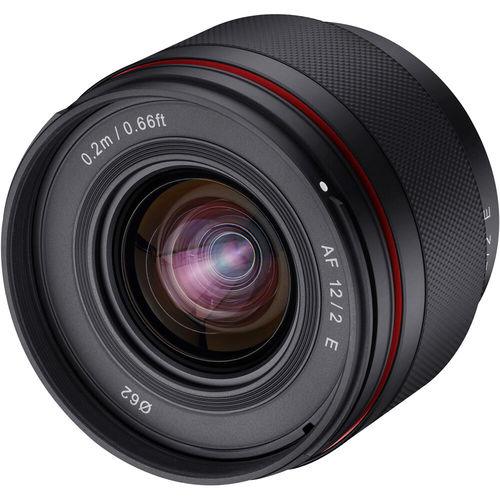 עדשה Samyang 12mm f/2.0 AF Compact Ultra-Wide for Sony E