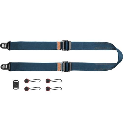 רצועה - (Peak Design Slide Lite Camera Strap (Midnight Blue