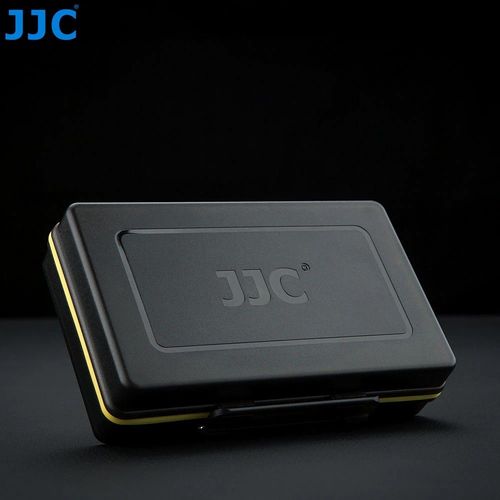 קייס קשיח לכרטיסי זכרון + סוללות - JJC Memory Card Case - 6xSD + 2xW126