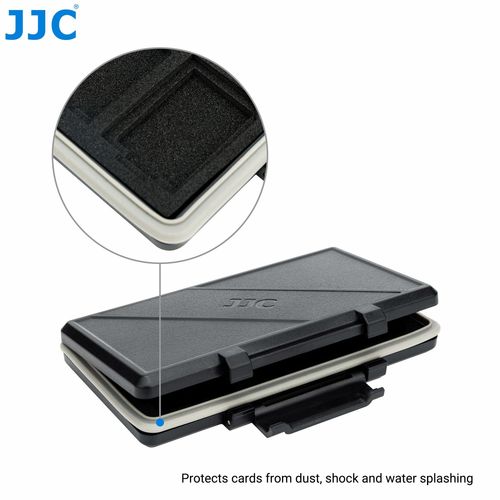 קייס קשיח לכרטיסי זכרון JJC Memory Card Case 12xCFexpress Type-A + 12xSD