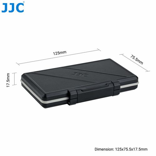 קייס קשיח לכרטיסי זכרון JJC Memory Card Case 12xCFexpress Type-A + 12xSD