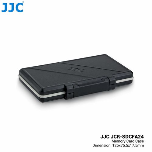 קייס קשיח לכרטיסי זכרון JJC Memory Card Case 12xCFexpress Type-A + 12xSD