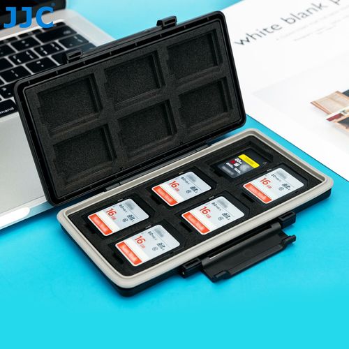 קייס קשיח לכרטיסי זכרון JJC Memory Card Case 12xCFexpress Type-A + 12xSD