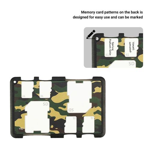 קייס מחזיק כרטיסי זכרון JJC Memory Card Holder 2XSD 4XMicro