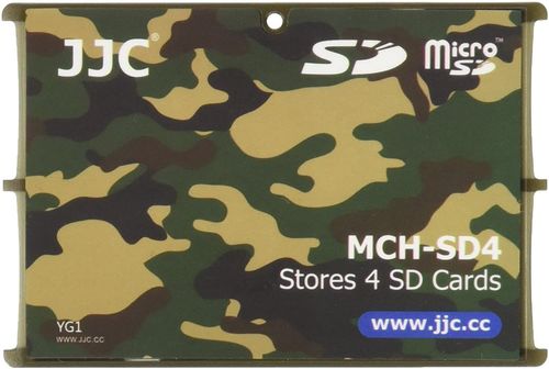 קייס מחזיק כרטיסי זכרון JJC Memory Card Holder 4XSD
