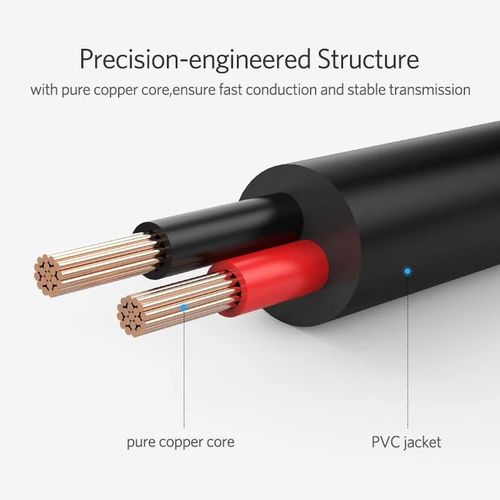 מתאם כבל חשמל USB לחיבור 5V DC רצוף Ugreen USB to DC 3.5mm Power Cable