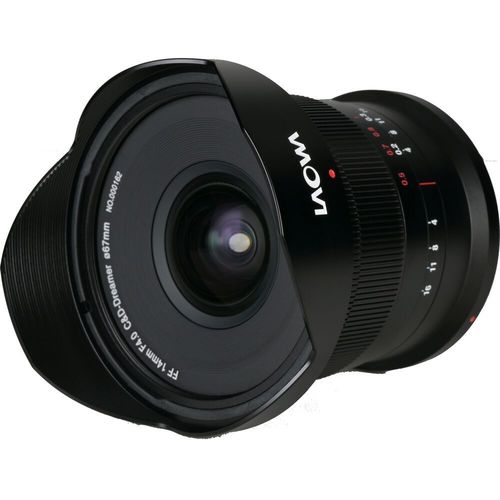 עדשה Venus Optics Laowa 14mm f/4 Zero-D for Nikon F