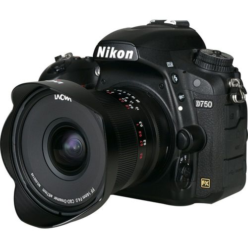 עדשה Venus Optics Laowa 14mm f/4 Zero-D for Nikon F