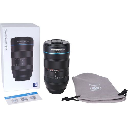 Sirui 75mm f/1.8 1.33x Anamorphic Lens (Sony E)