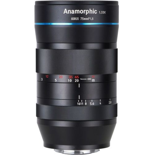 Sirui 75mm f/1.8 1.33x Anamorphic Lens (Fuji X)
