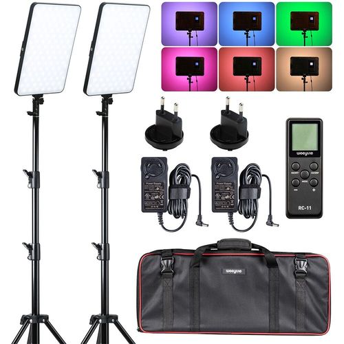 קיט פנסי לד Weeylite 2X Sprite 40 LED RGB KIT