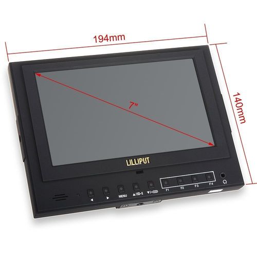 מוניטור Lilliput 7'' field hdmi out 5d-II/0/P