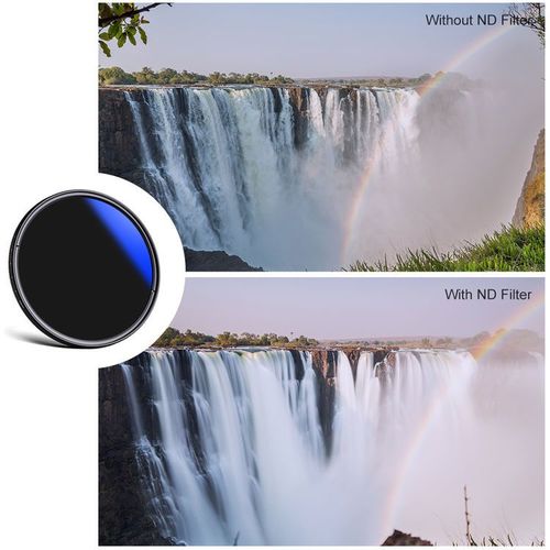 פילטר - K&F Concept Variable Fader ND2-ND400 MC Filter 43mm
