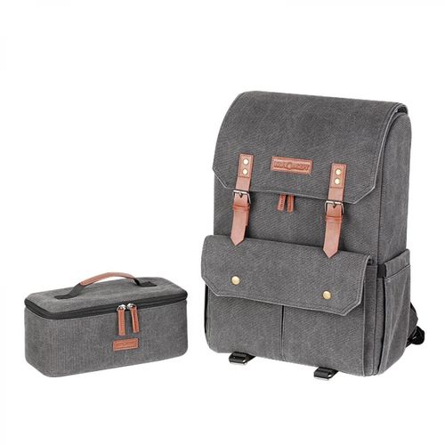 תיק גב K&F Concept KF13.104 Camera Backpack 18L (Grey)