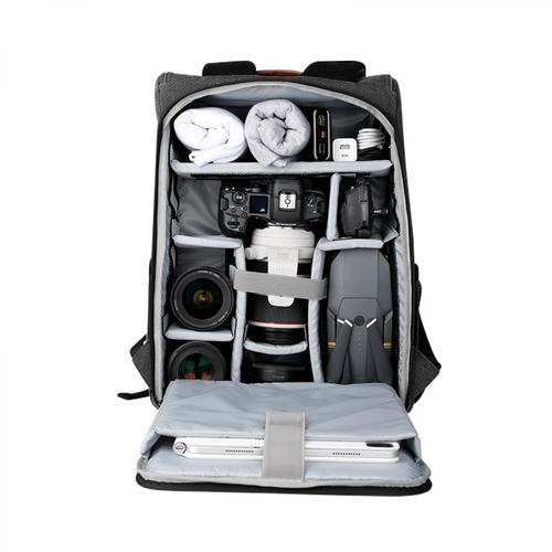 תיק גב K&F Concept KF13.104 Camera Backpack 18L (Grey)