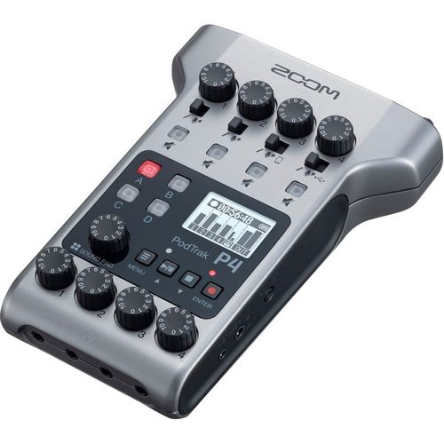 מקליט סאונד מקצועי Zoom PodTrak P4