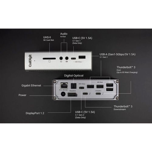 תחנת עגינה CalDigit TS3 Plus Dock